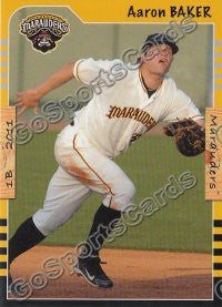 2011 Bradenton Marauders Aaron Baker