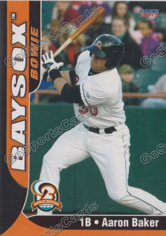 2013 Bowie BaySox Aaron Baker