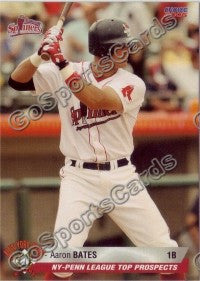 2006 New York Penn League Top Prospects Aaron Bates
