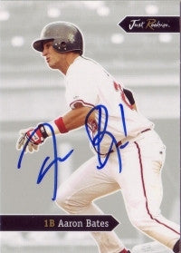 Aaron Bates 2006 Just Minors Just Rookies #2 (Autograph)