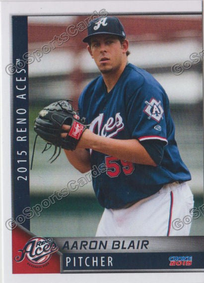 2015 Reno Aces Aaron Blair