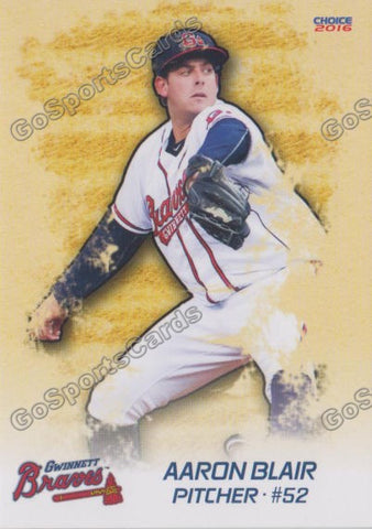 2016 Gwinnett Braves Aaron Blair