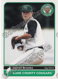 2012 Kane County Cougars Aaron Brooks