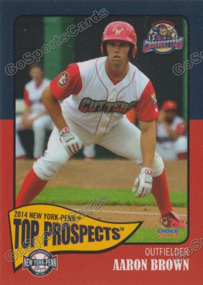 2014 New York Penn League Top Prospect NYPL Aaron Brown
