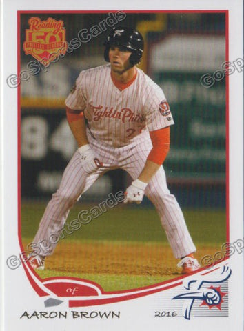 2016 Reading Fightin Phils Aaron Brown