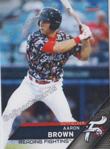 2016 Reading Fightin Phils Playoffs Aaron Brown