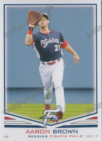 2017 Reading Fightin Phils Aaron Brown