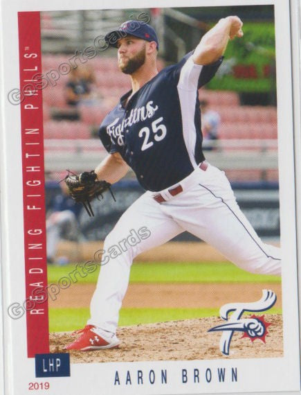 2019 Reading Fightin Phils Update Aaron Brown