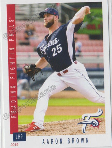 2019 Reading Fightin Phils Update Aaron Brown