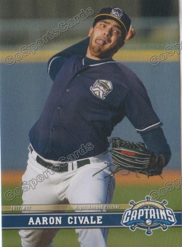 2017 Lake County Captains Aaron Civale