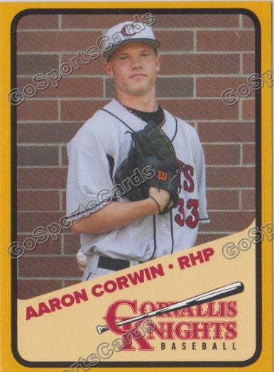 2011 Corvallis Knights Aaron Corwin