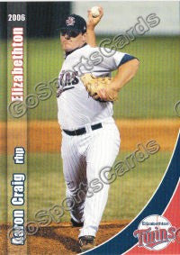 2006 Elizabethton Twins Aaron Craig