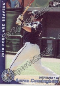 2010 Portland Beavers Aaron Cunningham