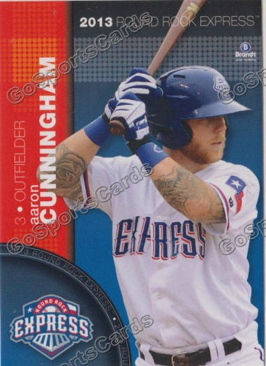2013 Round Rock Express Aaron Cunningham