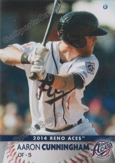 2014 Reno Aces Aaron Cunningham