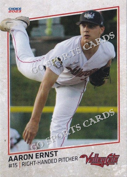 2023 Tri City ValleyCats Aaron Ernst