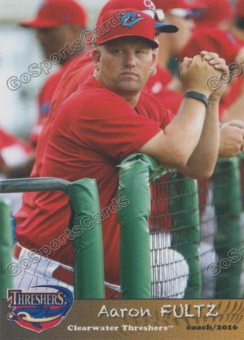 2016 Clearwater Threshers Aaron Fultz