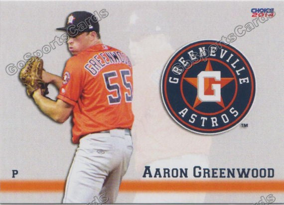 2014 Greeneville Astros Aaron Greenwood