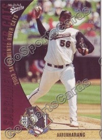 2003 Sacramento River Cats Multi-Ad Aaron Harang