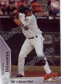 2008 Buffalo Bisons Aaron Herr