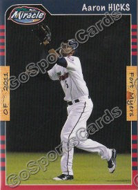 2011 Fort Myers Miracle Aaron Hicks