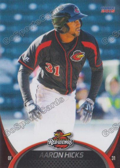 2015 Rochester Red Wings Aaron Hicks