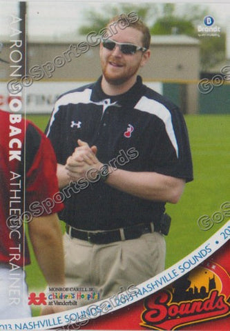 2013 Nashville Sounds Aaron Hoback