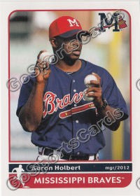 2012 Mississippi Braves Aaron Holbert
