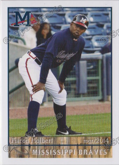 2014 Mississippi Braves Aaron Holbert