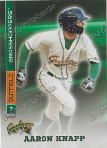 2017 Greensboro Grasshoppers Aaron Knapp