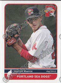 2012 Portland Sea Dogs Aaron Kurcz