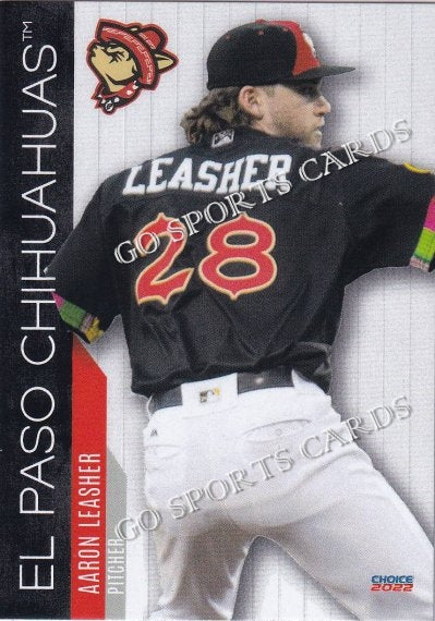 2022 El Paso Chihuahuas Aaron Leasher