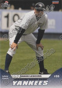 2010 Scranton Wilkes Barre Yankees Aaron Ledesma