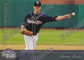 2012 New Hampshire Fisher Cats Aaron Loup