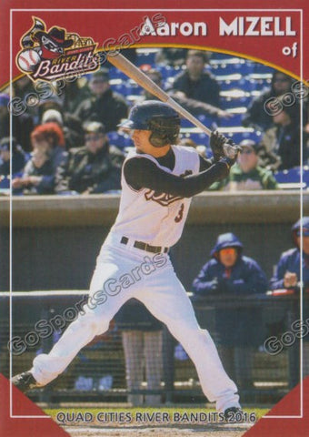 2016 Quad Cities River Bandits Aaron Mizell