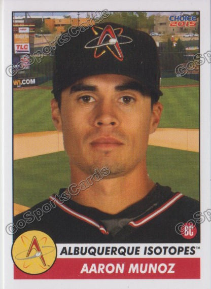 2015 Albuquerque Isotopes Aaron Munoz