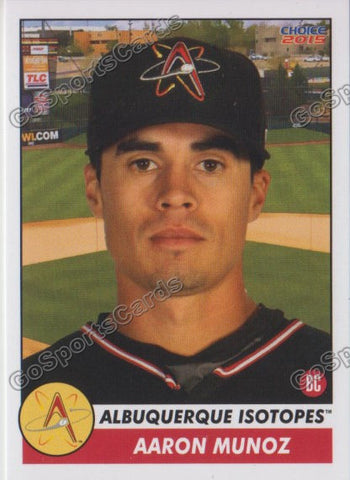 2015 Albuquerque Isotopes Aaron Munoz