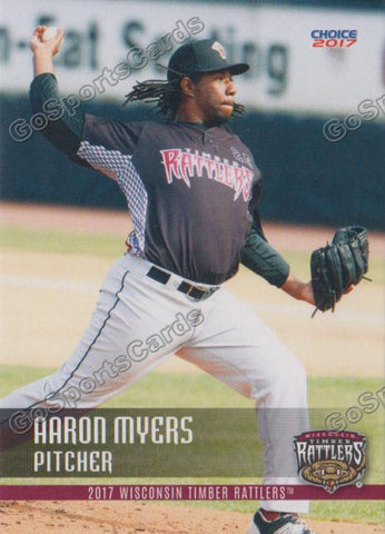 2017 Wisconsin Timber Rattlers Aaron Myers