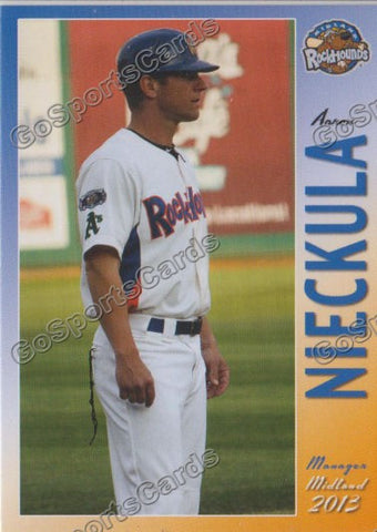 2013 Midland RockHounds Aaron Nieckula
