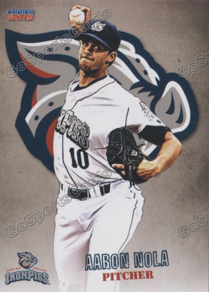 2015 Lehigh Valley IronPigs Aaron Nola 2nd