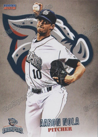 2015 Lehigh Valley IronPigs Aaron Nola 2nd