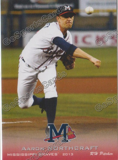 2013 Mississippi Braves Aaron Northcraft
