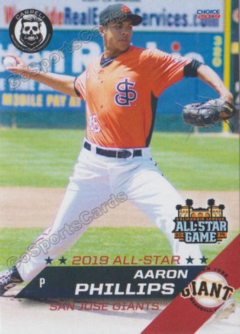 2019 California League All Star NR Aaron Phillips