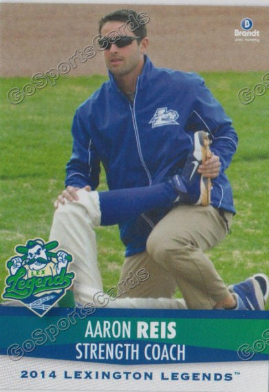 2014 Lexington Legends Aaron Reis
