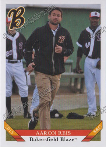 2015 Bakersfield Blaze Aaron Reis