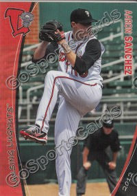 2012 Lansing Lugnuts Aaron Sanchez