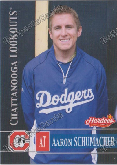 2014 Chattanooga Lookouts Aaron Schumacher