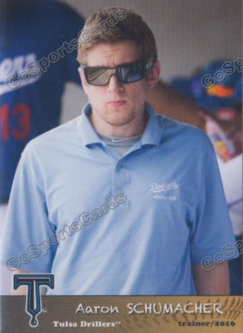 2016 Tulsa Drillers Aaron Schumacher