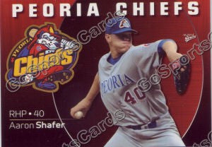 2009 Peoria Chiefs Aaron Shafer