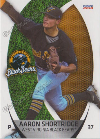 2018 West Virginia Black Bears Aaron Shortridge